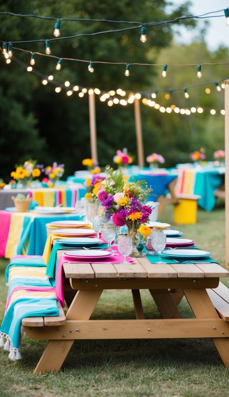 Picnic Table Decor