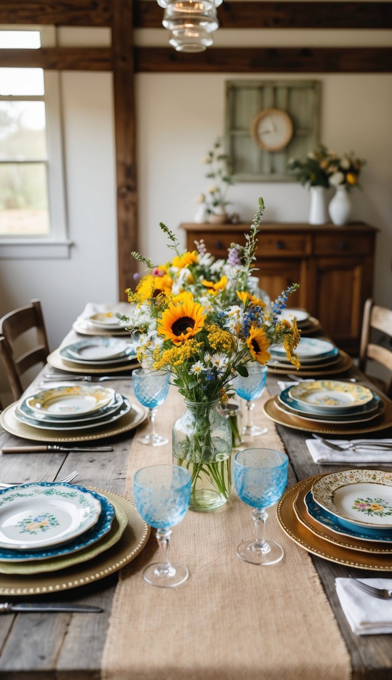 10 Farmhouse Table Setting Ideas for a Cozy Look to Try This Spring